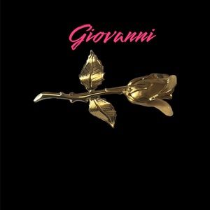 Vintage Giovanni Rose sweater brooch